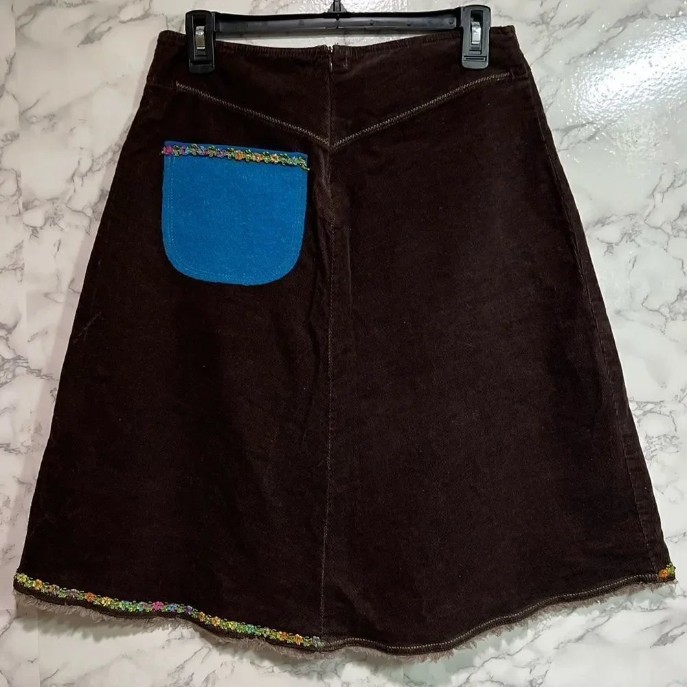 Upcycled Fun Skirt Size 4